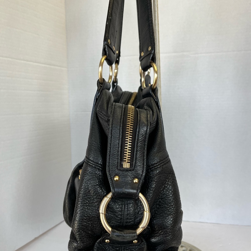 Michael Kors Black Buckle Satchel - Picture 3 of 15